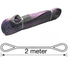 TETRA Hijsband - Werklast 1 Ton - Lengte 2 Meter - Hijsbanden - Heffen - Hijsen