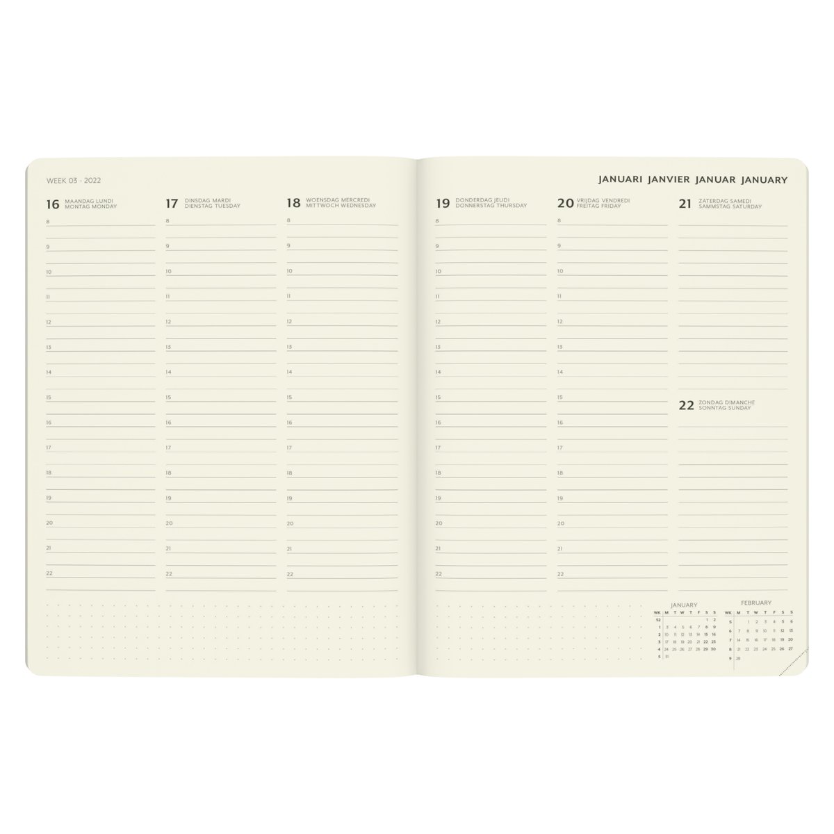 Lannoo Graphics Office agenda A5