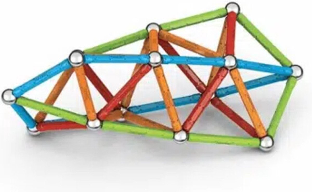 Geomag Super Color Recycled - Magnetisch Constructiespeelgoed met Panelen - 93-delig - Vanaf 3 jaar — afbeelding 9