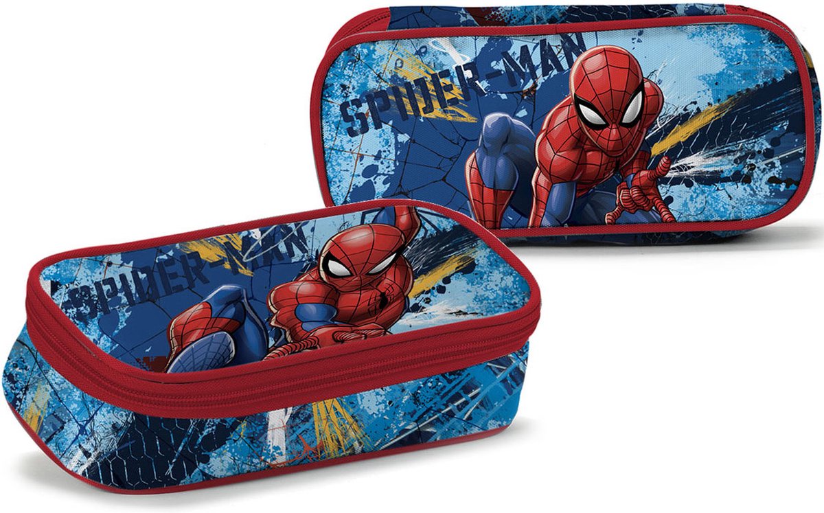 SpiderMan Etui Web Graphic - 22 x 5 cm - Polyester