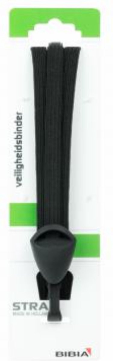 Widek Zwarte triobinder met RVS haken - 28 inch - 50 cm bandlengte