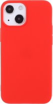 Peachy Slim TPU hoesje voor iPhone 13 - rood