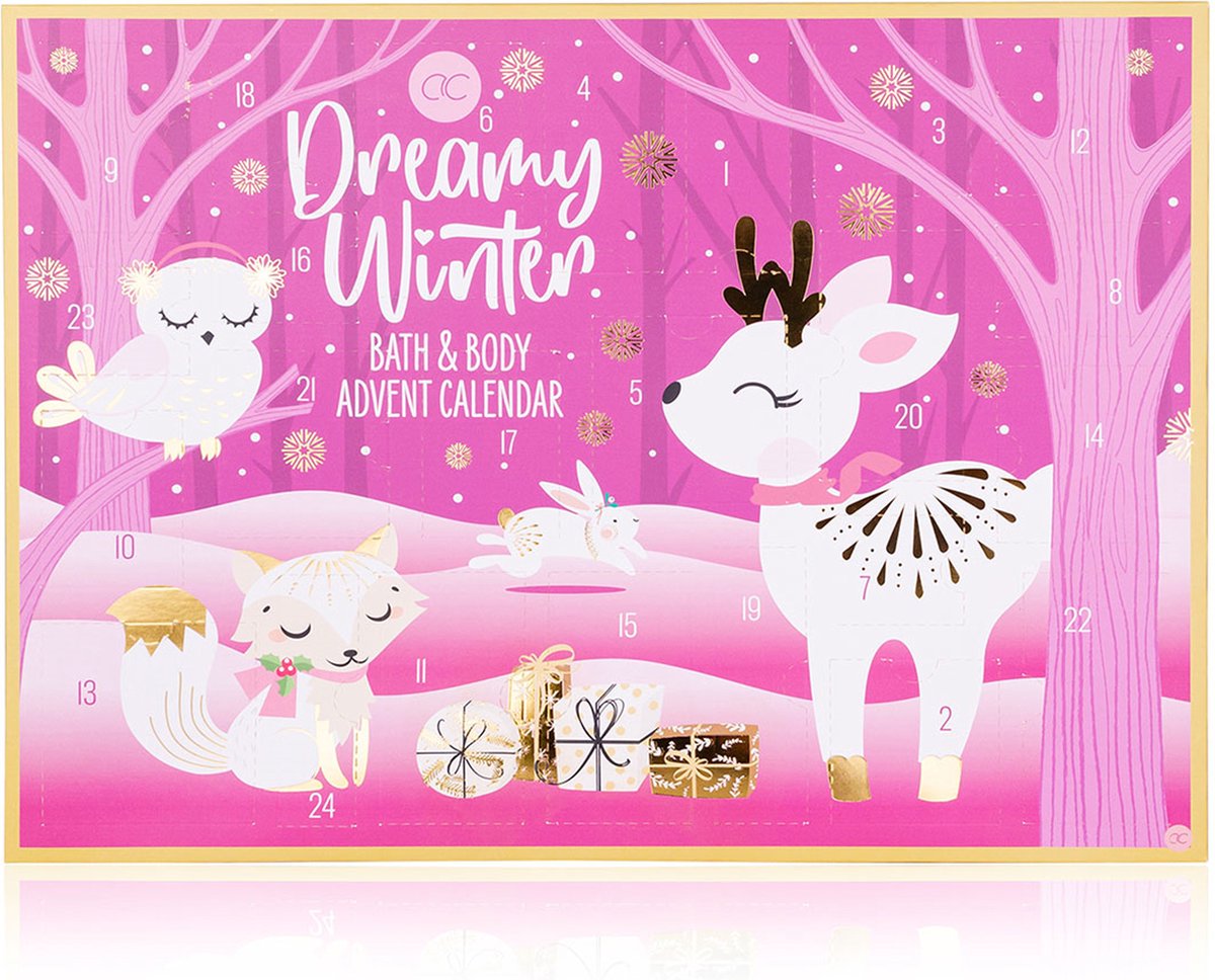 Adventskalender - Luxe Kalender - Dreamy Winter - 24 Cadeaus - Beauty Kalender - Make-up & Cosmetica - Rheme