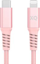 Câble Tressé XQISIT XQISIT Lightning vers USB-C 3.0 200cm - Rose