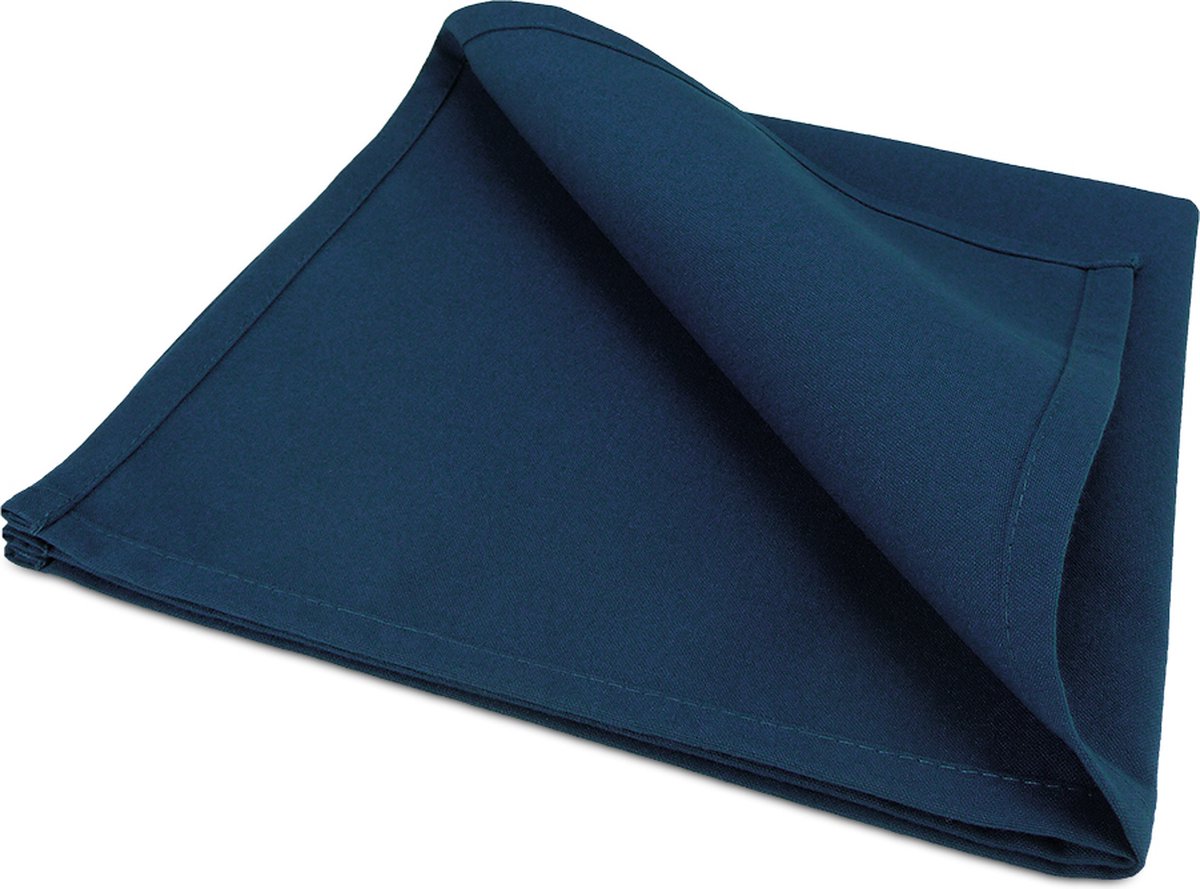 Treb Horecalinnen Servetten 10 stuks Navy 51x51cm - Treb SP