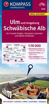 KOMPASS Fahrradkarte 3346 Ulm und Umgebung, Schwäbische Alb