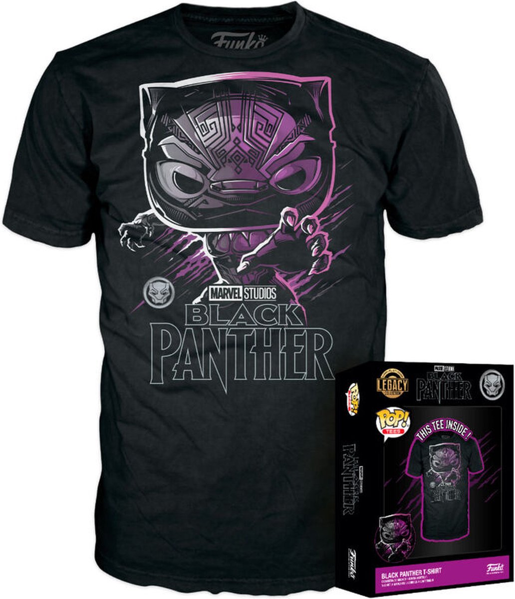 Funko: Marvel - Black Panther T-shirt - L