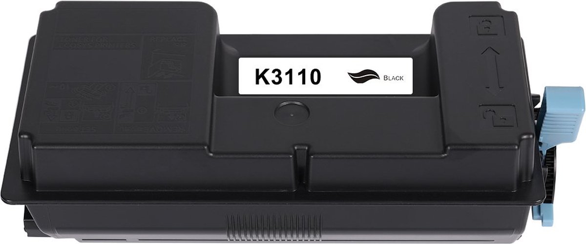 Kyocera TK-3110 - Toner Zwart - 15500 pagina's - Huismerk Compatible - Geschikt voor Kyocera FS-4100D Kyocera FS-4100DN Kyocera FS-4200DN Kyocera FS-4300D - K3110 alternatief - Kyocera toner