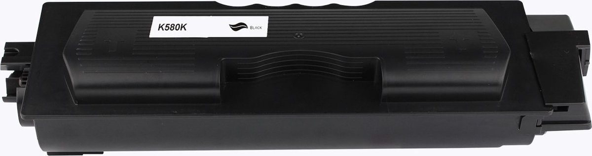 Kyocera TK-580K Toner Zwart 3500 Pagina's - Huismerk Compatible - FS-P6021 FS-C5150DN - TK-580K compatible TK-580K alternatief - Kyocera inktcartridge - Kyocera TK-580K Tonercartridge