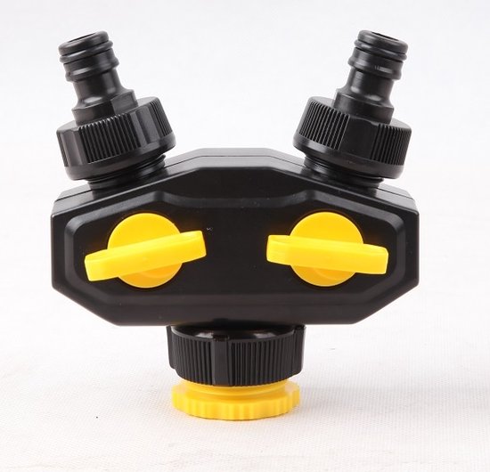 WATERTWIN Watertankadapter Voor Camper, Vulopening Caravan Watertankdeksel Met Dubbele Gardena Aansluiting Adapter Tankdeksel Ig60 Grove Schroefdraad 626584443