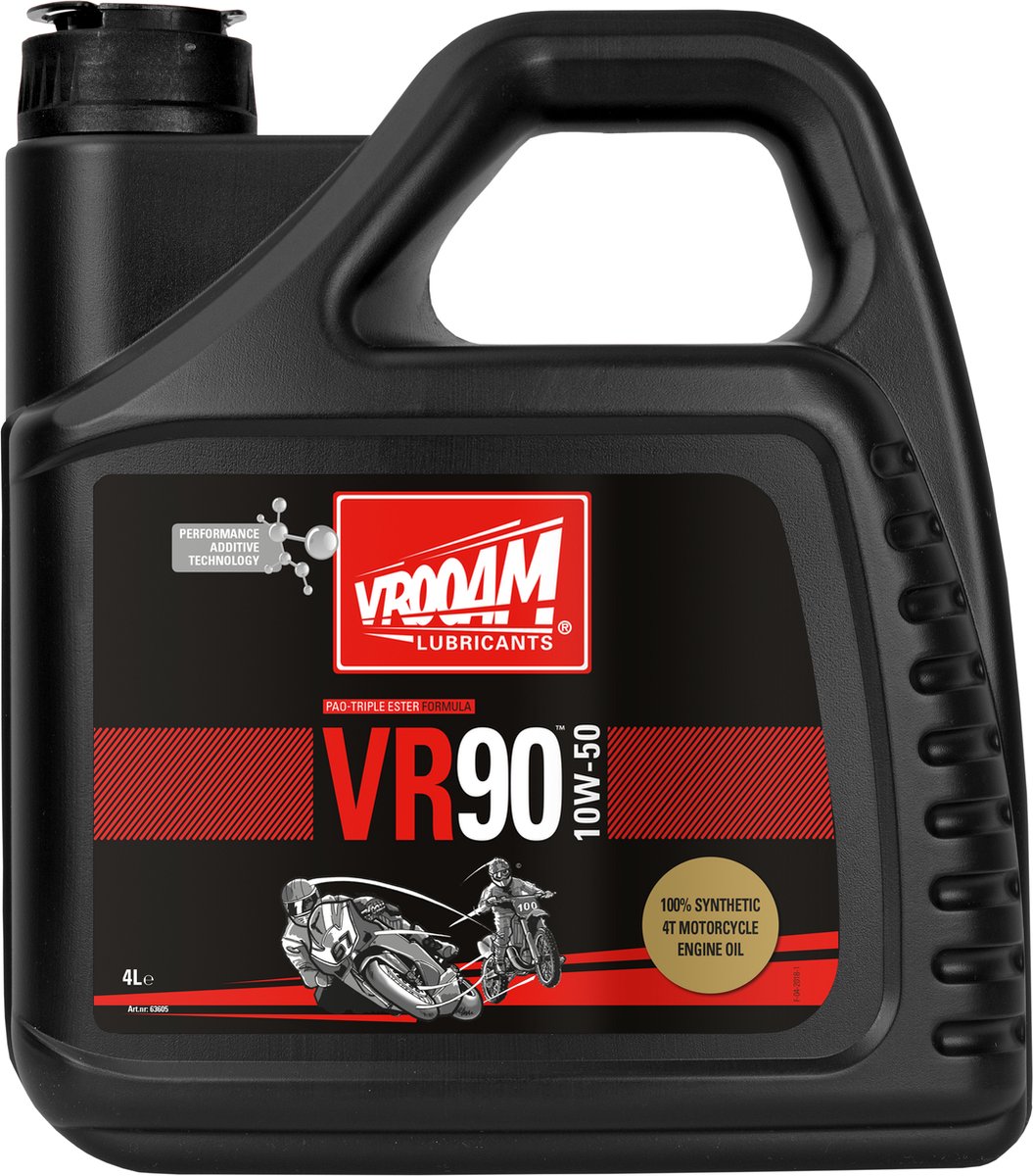 VROOAM VR90 ENGINE OIL 10W-50 4 L
