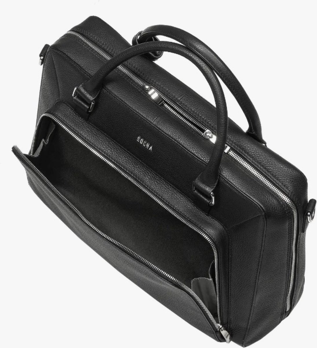 Socha Laptoptas Diamond Unisex Black 15.6″ SO-D24