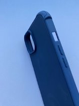 Geschikt voor iPhone 14 Anti shock siliconen hoes Blauw - Shock Proof Siliconen Back Cover