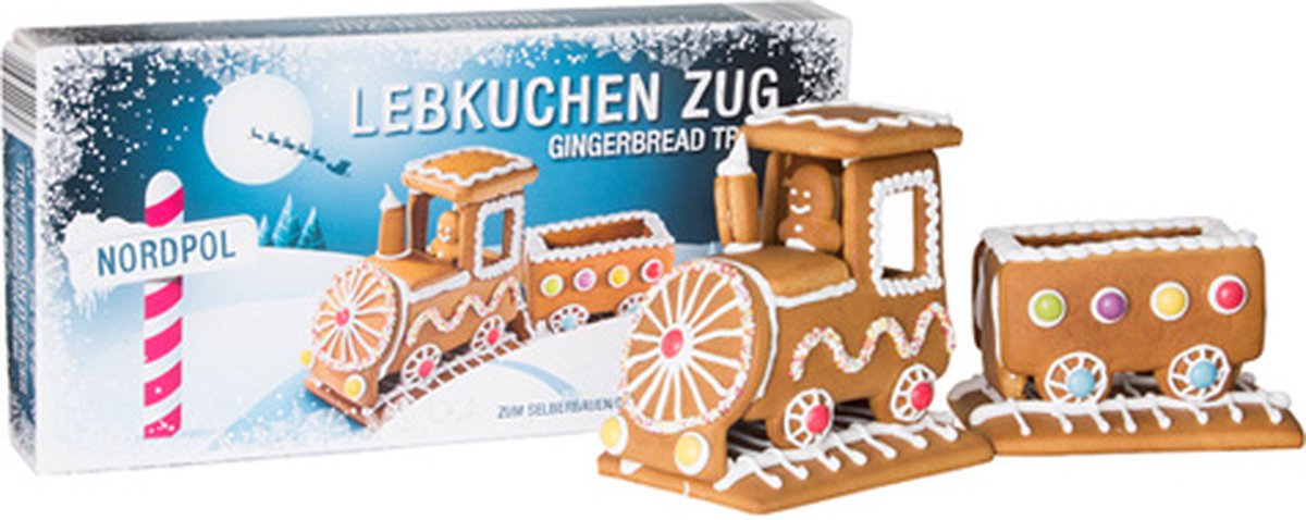 Pertzborn - Peperkoek Trein (DIY) - 450g