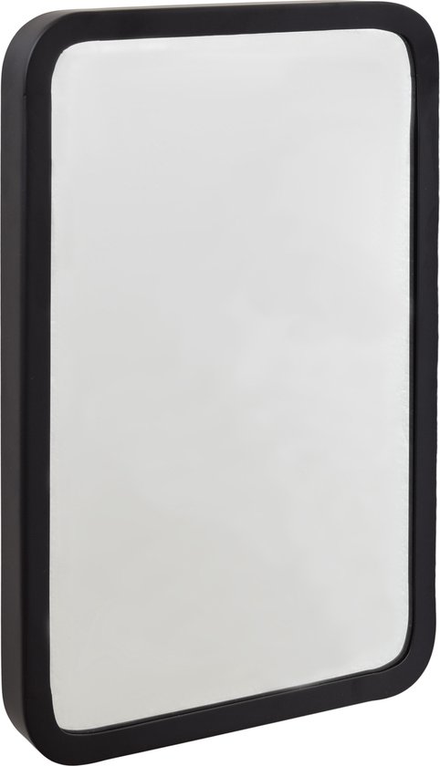 LOFT42 Mirror Wandspiegel - Zwart - Metaal - 46x31