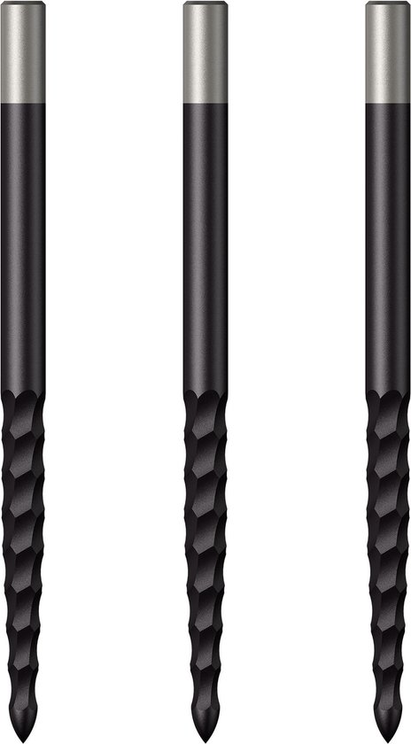 Punti Freccette Mission Sniper Lunar - In Acciaio O Titanio, 28/32mm - Con Barra Fresata, Migliora Grip E Raggruppamento