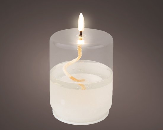 LED decoratieve lichtketting 20 acrylstukken 3181-103 werkt op