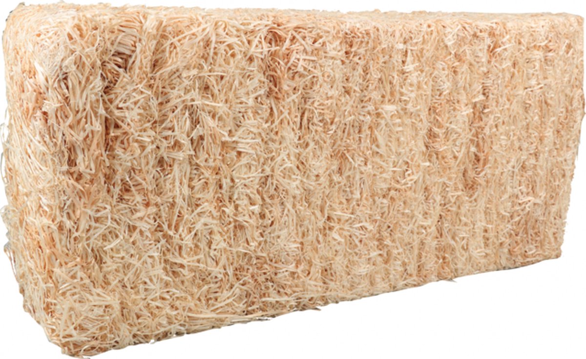 Houtwol opvulmateriaal - 25 kilo | Opvulmateriaal voor cadeau | Duurzaam vulmateriaal | Houtwol vulling wijnkist | Bruin