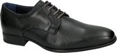 Fluchos -Heren -  zwart - geklede lage schoenen - maat 43