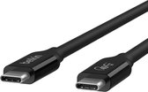 Belkin INZ001bt0.8MBK câble USB 0,8 m USB4 Gen 3x2 USB C Noir