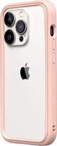RhinoShield Hoesje Siliconen Geschikt voor iPhone 14 Pro - RhinoShield CrashGuard NX Bumper smartphone - roze