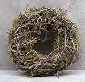 Couronne - mos krans/bonsai -60cm