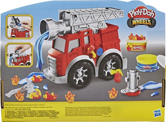 Play-Doh Wheels Brandweerwagen - Klei Speelset - Play-Doh