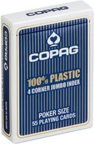COPAG poker speelkaarten blauw 2 index