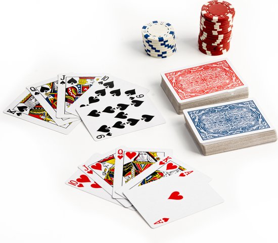 Maverick Texas Hold'Em Poker Set - 300 Casino Chips With Aluminum Case, Cards & Dice For Game Nights