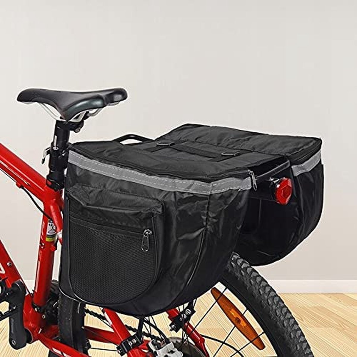 Fietstas bagagedrager tas 2 in 1 kofferbak tas bergweg fiets achterzitje fietstas bagagedrager fietstas voor lang fietsen Fietstas bagagedrager tas 2 in 1 kofferbak tas bergweg fiets achterzitje fietstas bagagedrager fietstas voor lang fietsen