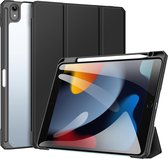 Dux Ducis Tablet Hoes Geschikt voor iPad 10.9 (2022) - Dux Ducis Toby Bookcase - Zwart