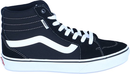 Vans Filmore HI sneaker - Zwart wit - Maat 42 | bol.com