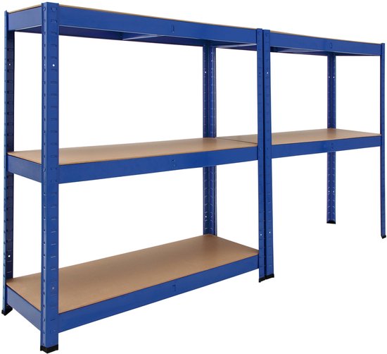 Rack de stockage en métal jusqu'à 875 kg bleu