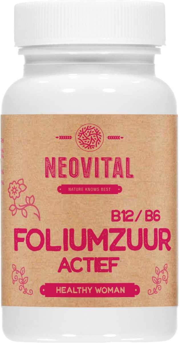 Neovital Vitamine B6/B12 Foliumzuur voedingsupplement - vega capsules
