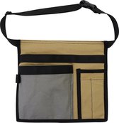 Gereedschapstas - Duurzame Oxford-doek - Lichtgewicht - Handige draagbare gereedschapsriemtas voor wandelen en klimmen - Khaki