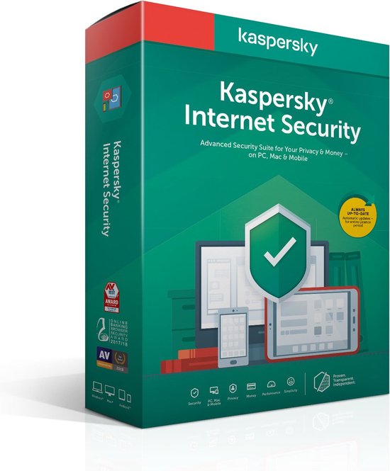 Kaspersky Internet Security - 5 Apparaten - 1 Jaar - Windows / Mac ...