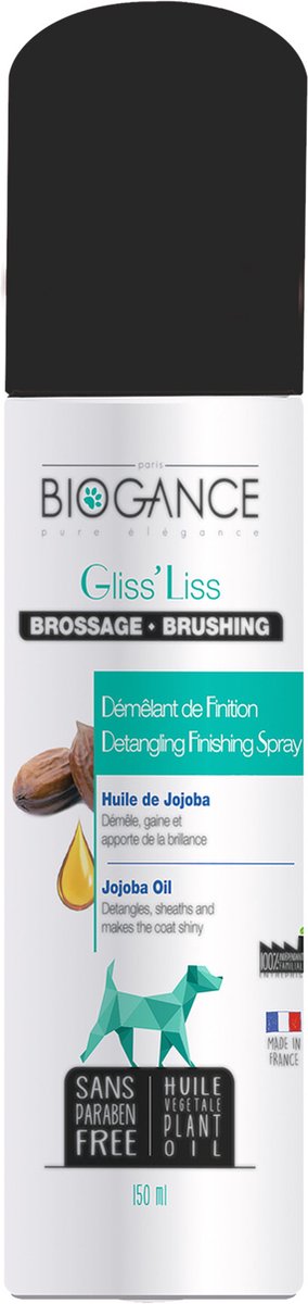 Biogance_Gliss'Liss_Jojoba_ontwarrende spray_voor honden 150ml GEEN PARABENEN