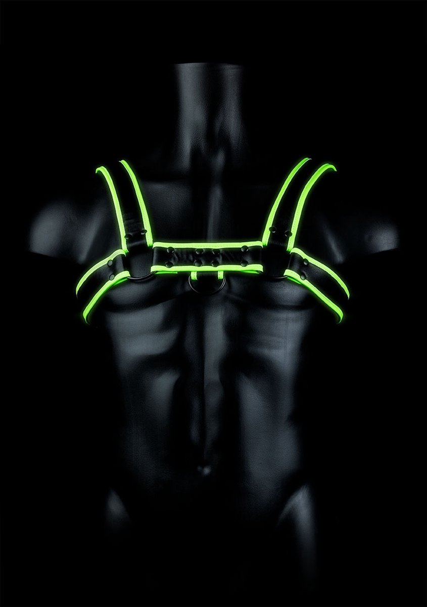 Goedkoopste Borst Bulldog Harnas - Glow in the Dark