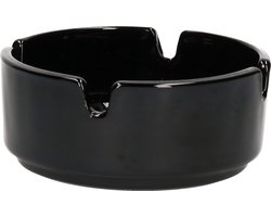 Arcoroc Asbak - zwart - keramiek - 9 cm - voor binnen en buiten