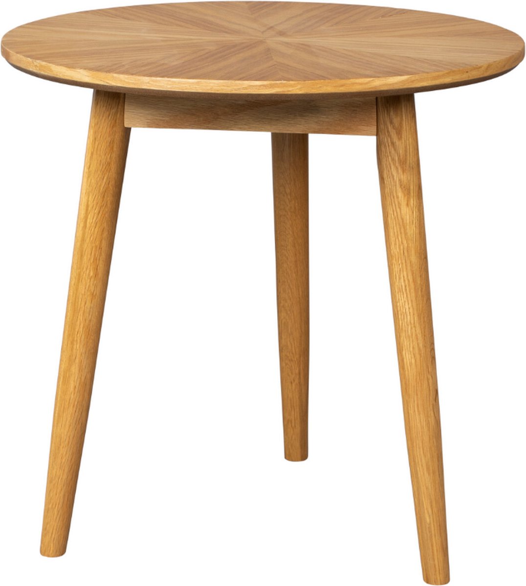 Housecraft Living Fabio Bijzettafel Rond 50x50 cm Hout Naturel