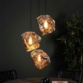 Hanglamp Roxan Chroom 3L