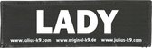 Julius-K9 label - Lady (20mm x 80mm)