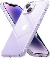 Coque compatible avec iPhone 14, coque (6,1 pouces), résistante aux rayures, jamais jaunissante, coque transparente pour iPhone 14, 6,1 pouces (2022), transparente