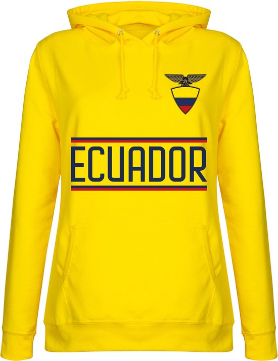 Ecuador Team Hoodie - Geel - Dames - L