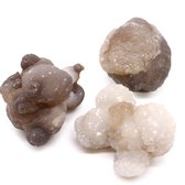 Mineraal Chalcedony - Sterke Invloed Op Communicatie - 3 Tot 5cm - Mineralen & Edelstenen