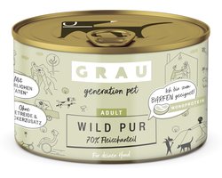 Grau -honden-natvoer -wild -6x 200 gr.