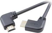 SpeaKa Professional HDMI Aansluitkabel HDMI-A stekker, HDMI-A stekker 3.00 m Zwart SP-7869928 Audio Return Channel (ARC