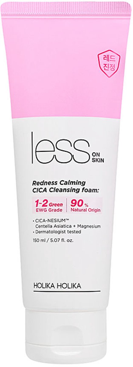 Holika Holika Less on Skin Redness Calming CICA Cleansing Foam 150ml.