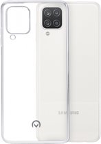 Samsung Galaxy A12 TPU Case hoesje - Mobilize - Effen Transparant - TPU (Zacht)