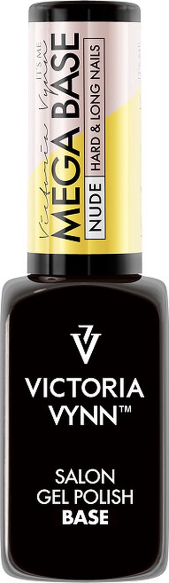 Rubber Mega Base Nude 8 ml - rubberbase nude - gellak - gelpolish - gel - lak - polish - gelnagels - nagels - manicure - nagelverzorging – callance